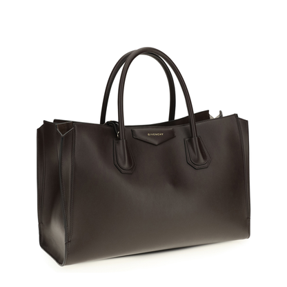 MAYFEYR - Givenchy - Medium Antigona Catchall Glossy Grained Leather Handbag - BB518KB2HF