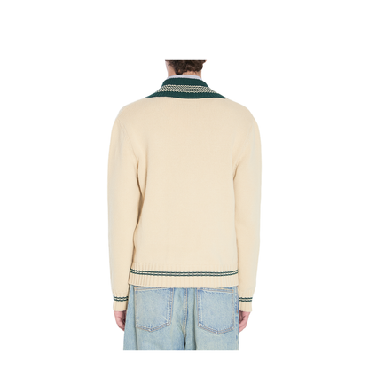 Beige Wool Knitwear