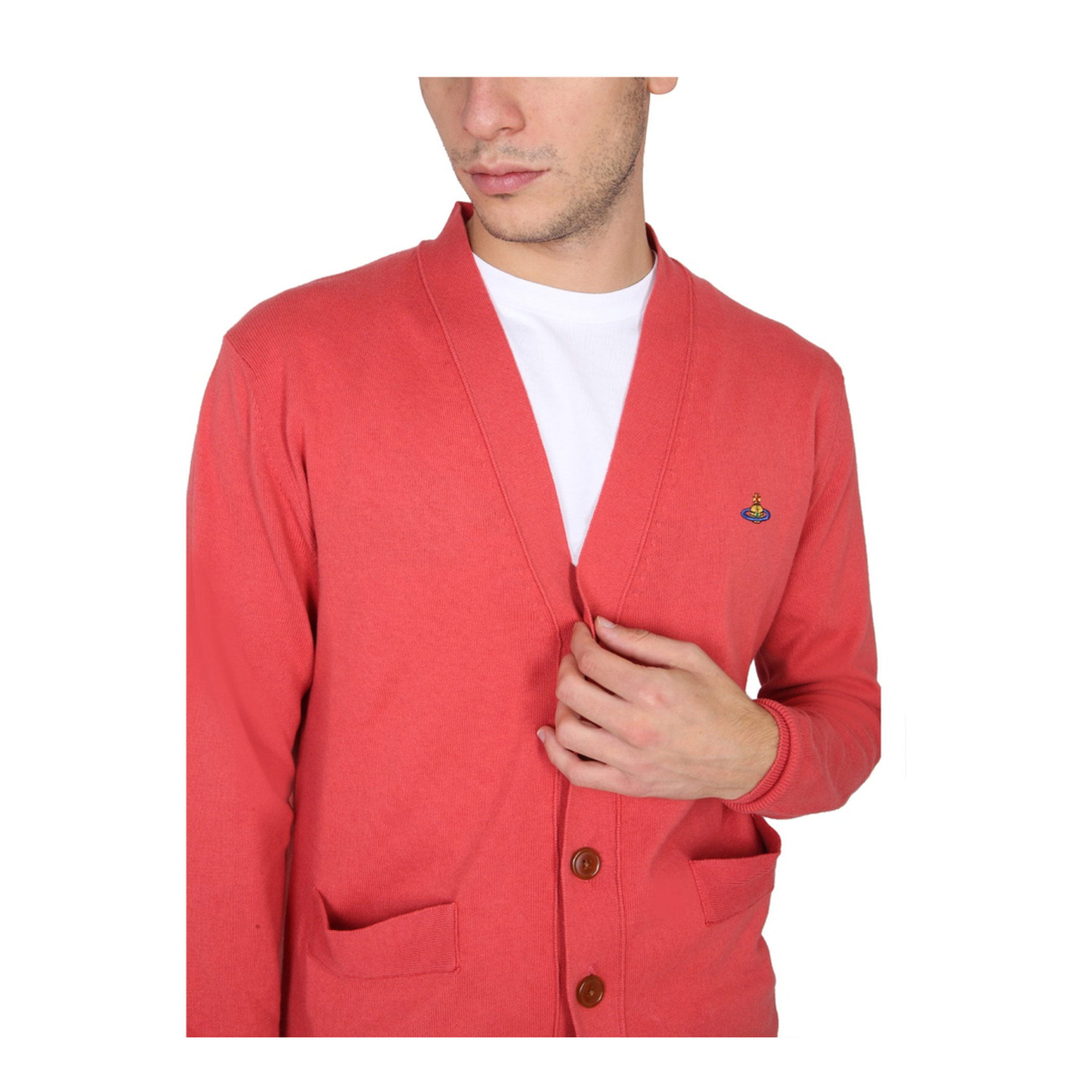 Cardigan with Orb Embroidery