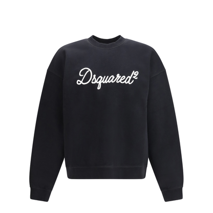MAYFEYR - Dsquared2 - Cotton Crewneck Sweatshirt With Logo - S74GU0928D25029