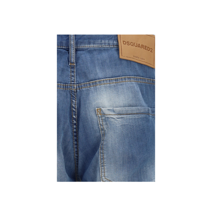 MAYFEYR - Dsquared2 - Cotton Jeans With Logo Application - S71LB1753S30341