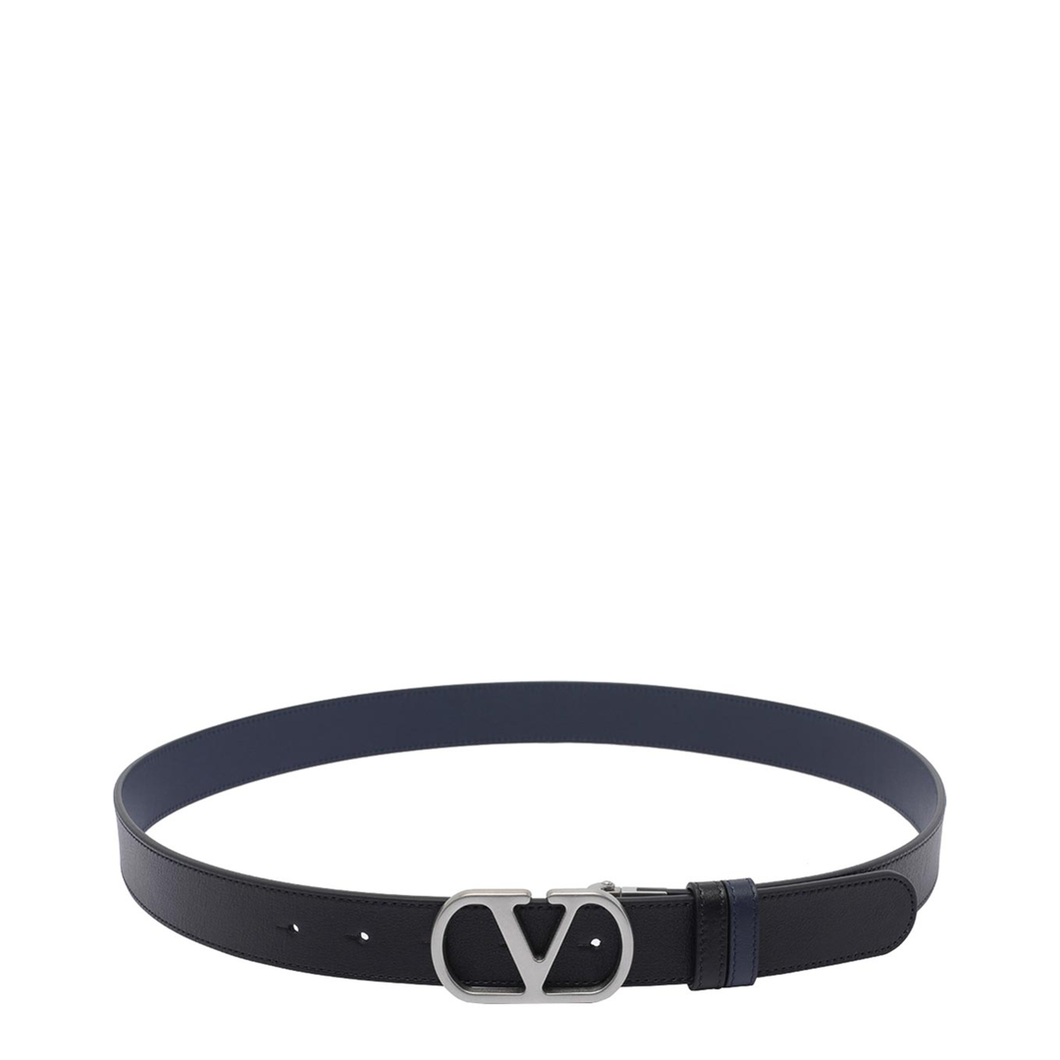 Garavani Black Reversible Vlogo Signature Belt