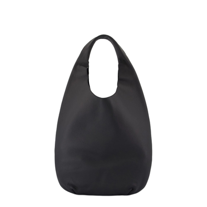 Le Neige Cowhide Leather Tote Bag - Noir
