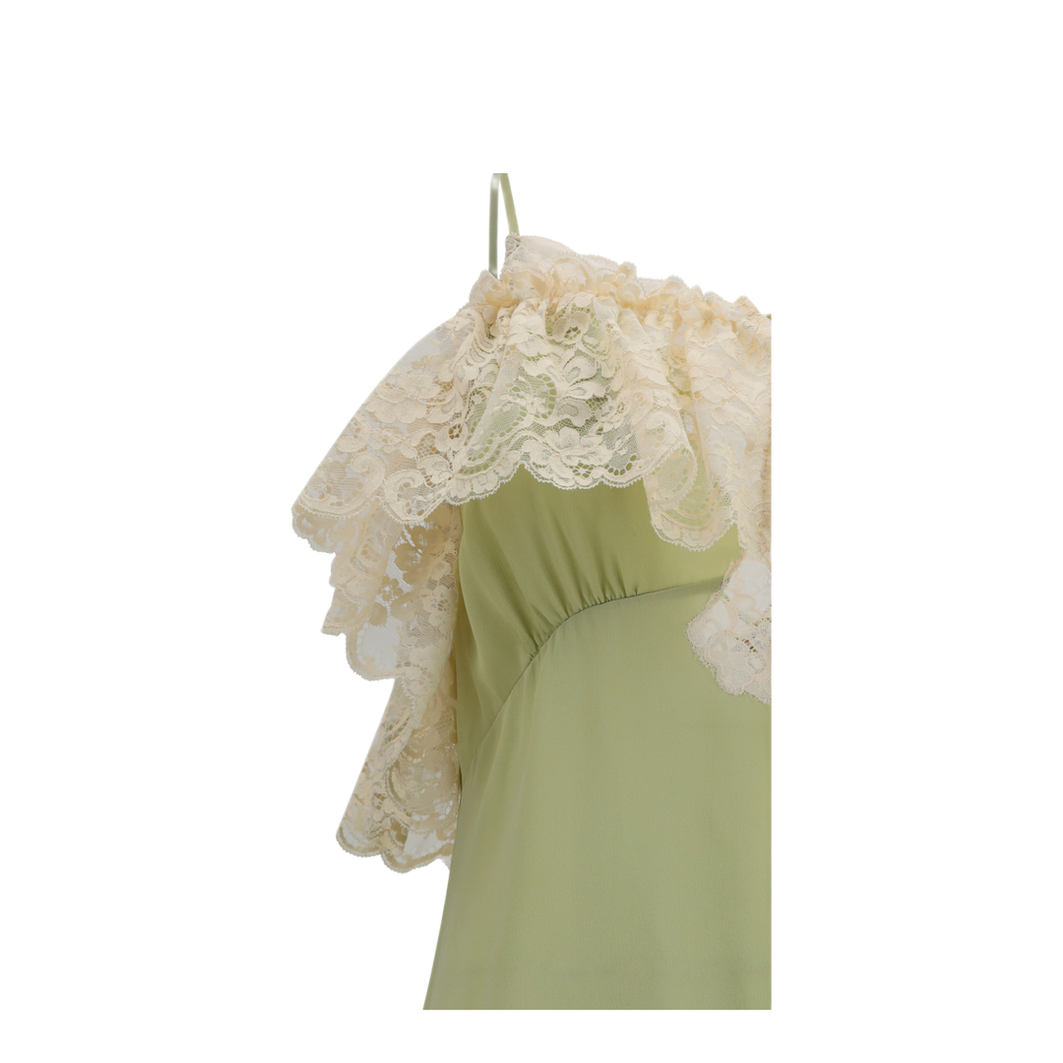 MAYFEYR - Chloè - Silk Dress With Lace Details - CH26ARO25005