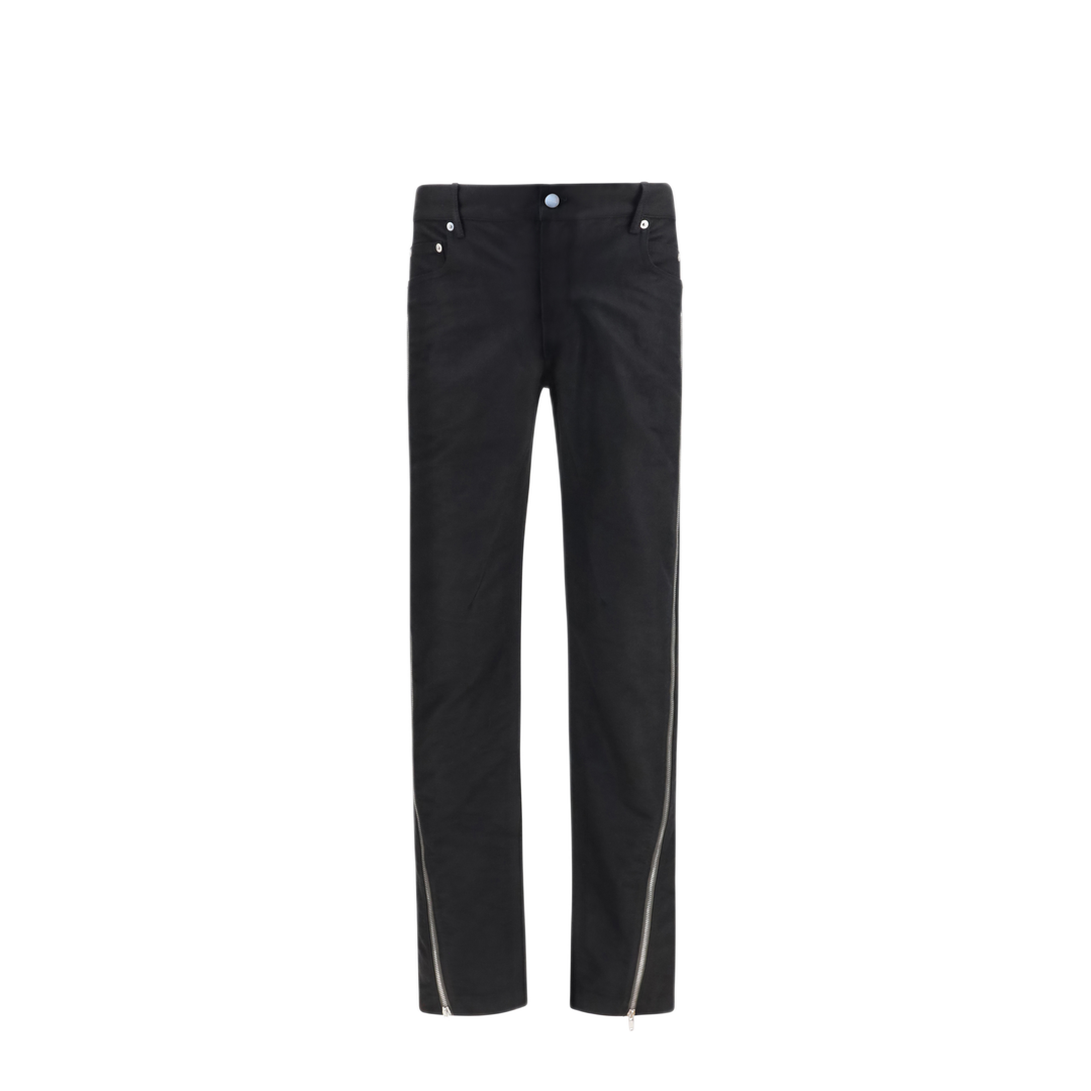 MAYFEYR - Rick Owens - Vega Jeans With Side Zip - RU02F4394MOR09
