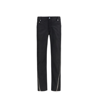MAYFEYR - Rick Owens - Vega Jeans With Side Zip - RU02F4394MOR09