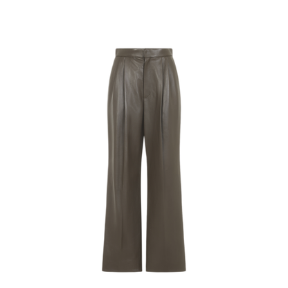 MAYFEYR - Bottega Veneta - Wader Green Soft Leather Pants - 871519V61D03476