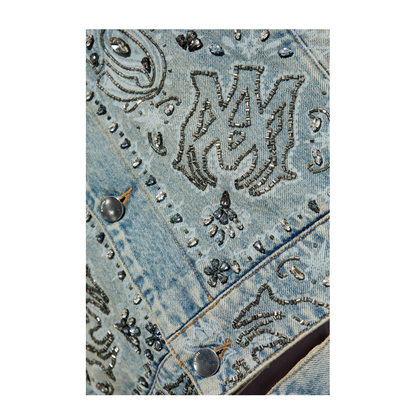 Embroidered Denim Jacket