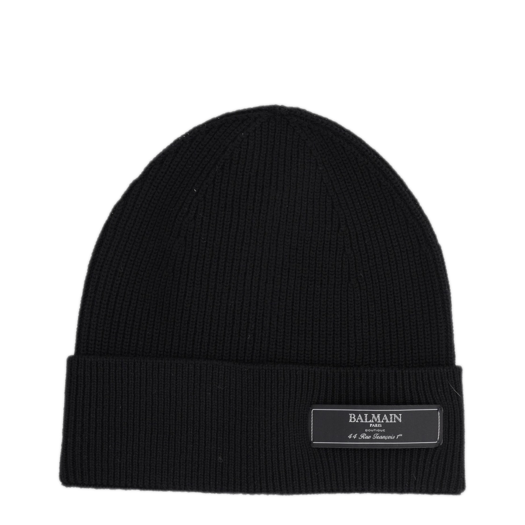 MAYFEYR - Balmain - Logo Patch Beanie - HH1XC050KK350PA