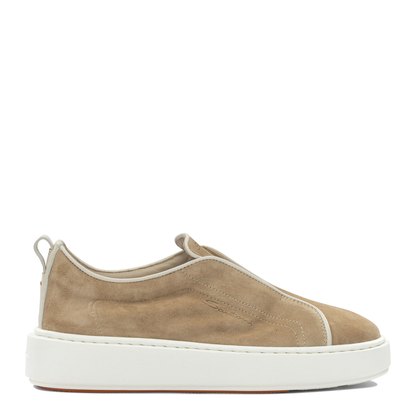 MAYFEYR - Santoni - Low Suede Sneakers - WBCD61479BARTIODP10P10