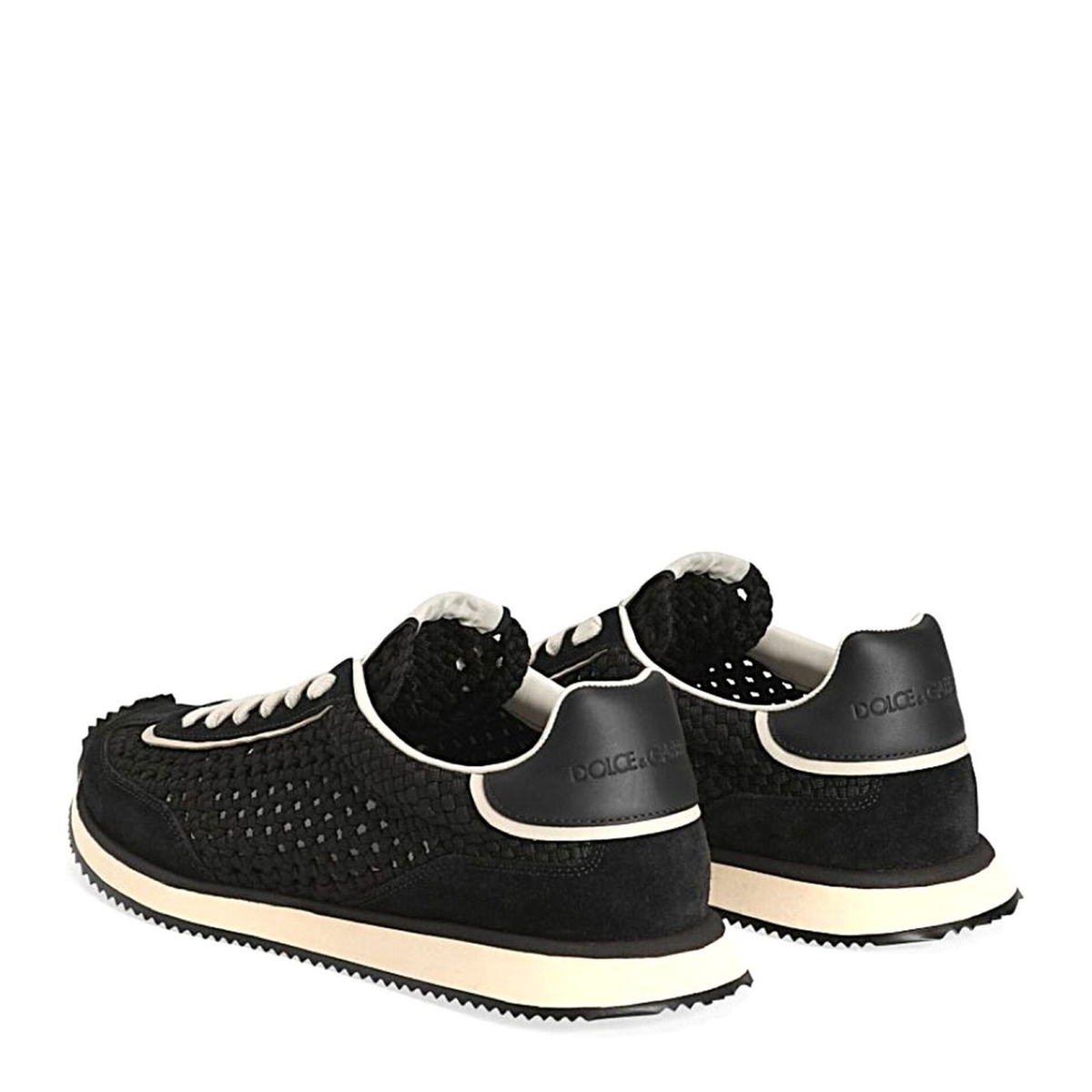 MAYFEYR - Dolce & Gabbana - Sneakers 42 Nero Cotone - CS2298A6D458B9568B956