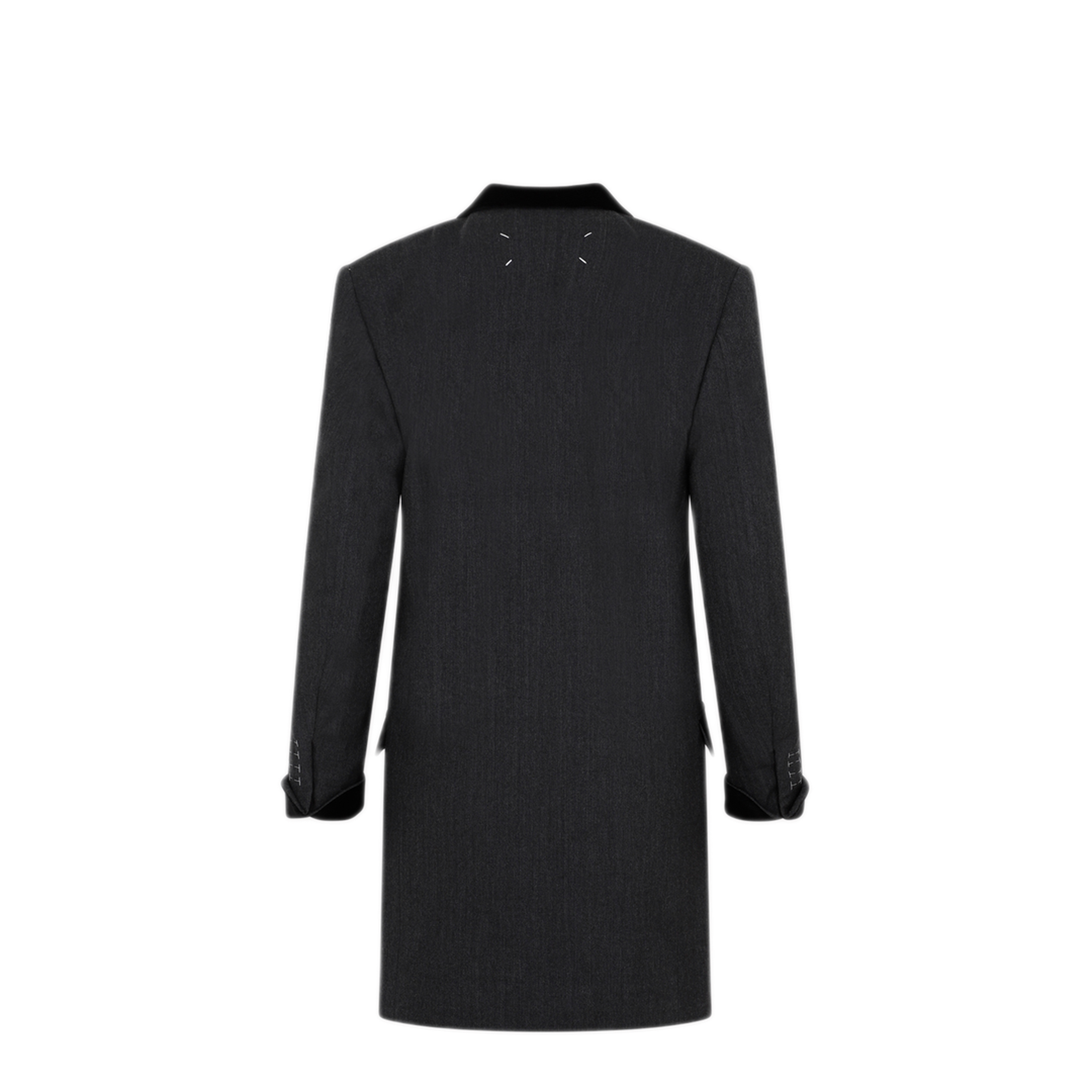 MAYFEYR - Maison Margiela - Charcoal Gray Wool Long Jacket - S67BN0038S53234855M