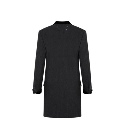 MAYFEYR - Maison Margiela - Charcoal Gray Wool Long Jacket - S67BN0038S53234855M