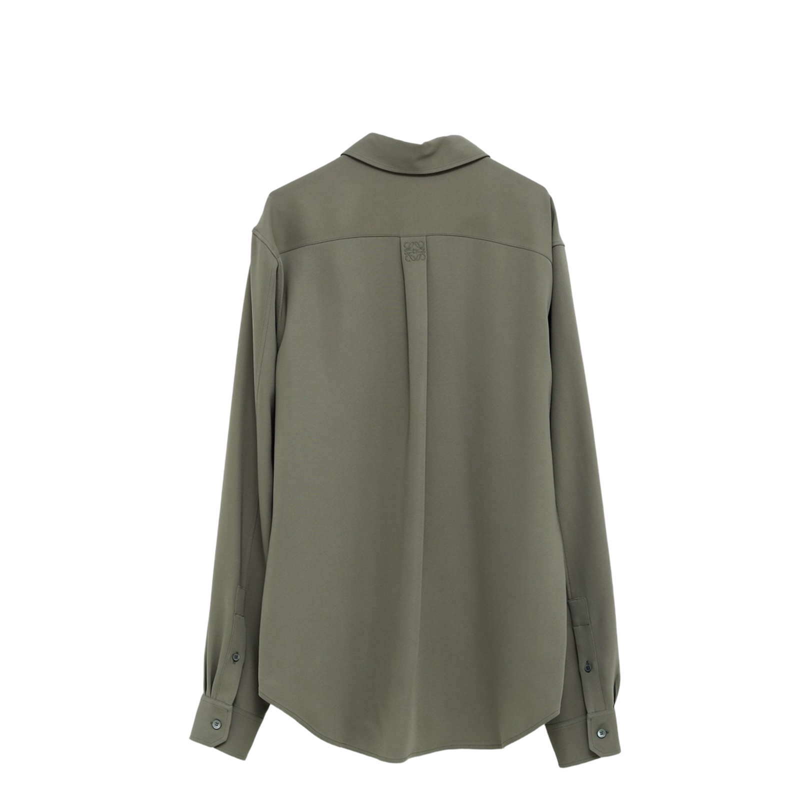Shirt in Viscose Blend Green