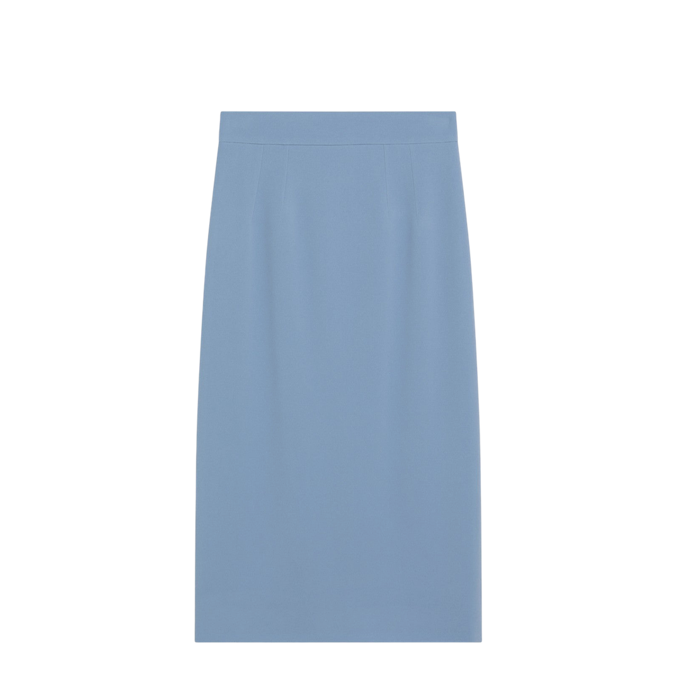 MAYFEYR - Dolce & Gabbana - Light Blue Stretch Cady Skirt - F4CS8TFUAE5B0276