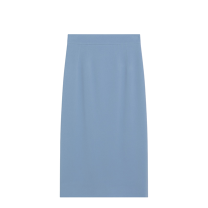 MAYFEYR - Dolce & Gabbana - Light Blue Stretch Cady Skirt - F4CS8TFUAE5B0276
