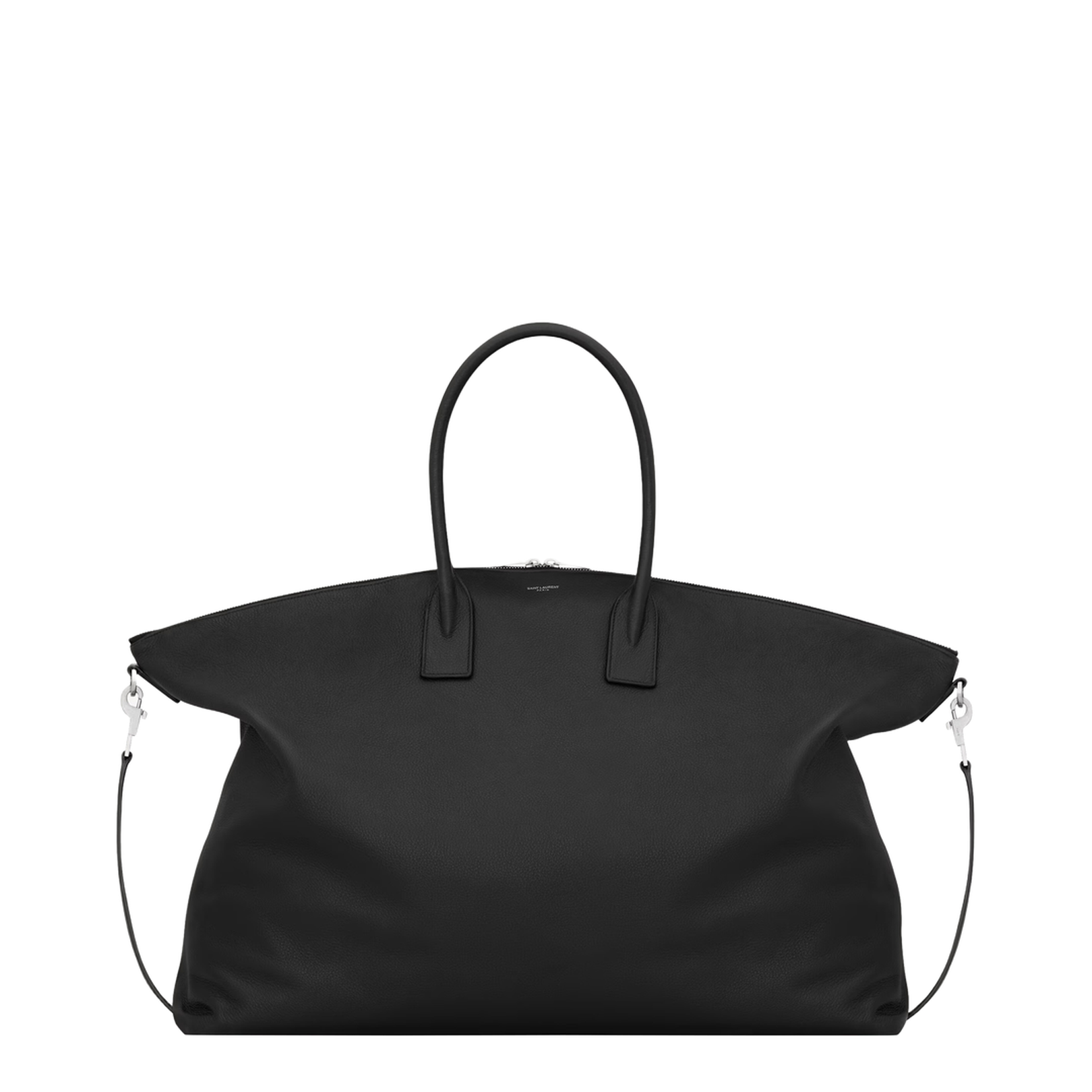 Bowling Giant Leather Tote Bags - Black