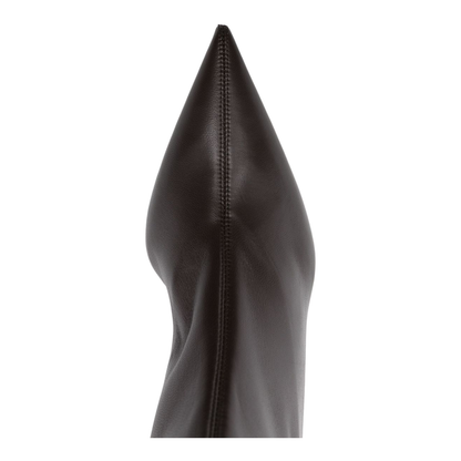 Leather Heel Boots