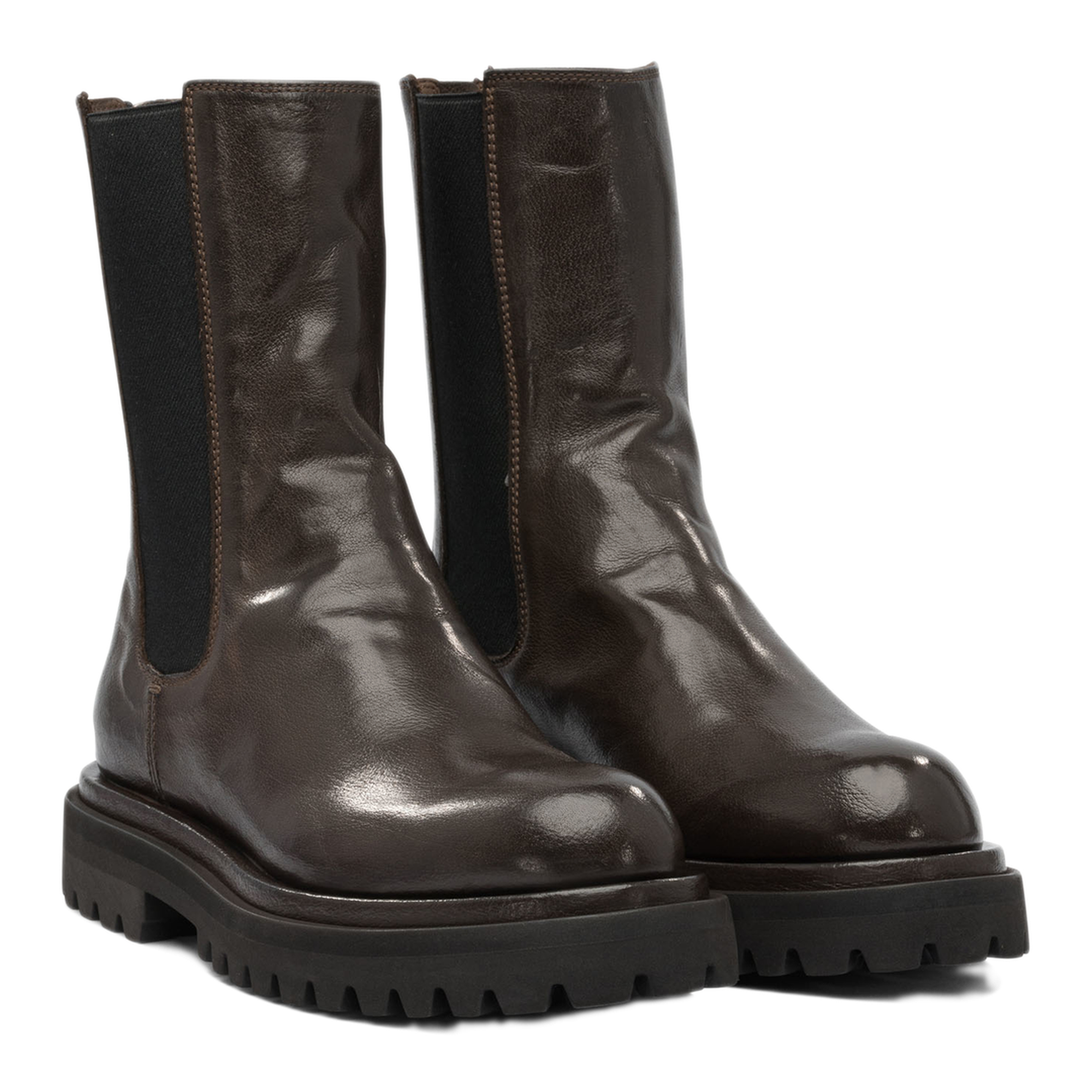 MAYFEYR - Officine Creative - Wisal Dd 122 Zippered Ankle Boots - WISALDD122IGNISFONDUE