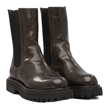 MAYFEYR - Officine Creative - Wisal Dd 122 Zippered Ankle Boots - WISALDD122IGNISFONDUE