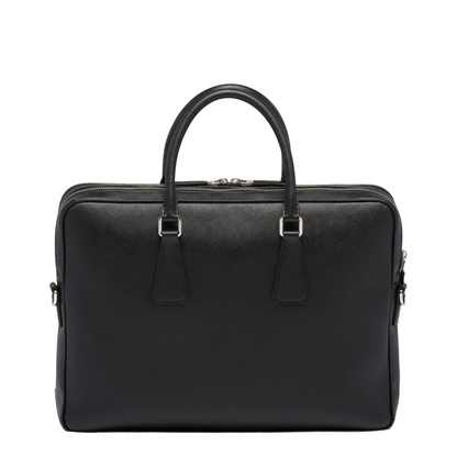 Saffiano Leather Briefcase