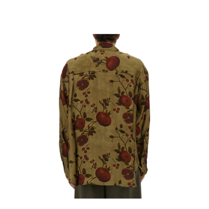 MAYFEYR - Uma Wang - Pomegranate Print Shirt - UM1502UW274