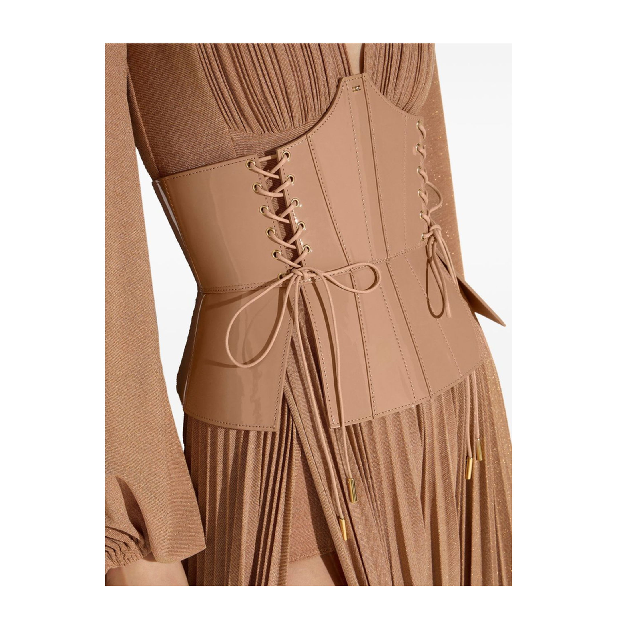 MAYFEYR - Elisabetta Franchi - Brown Dress - ABR1566E2EV8