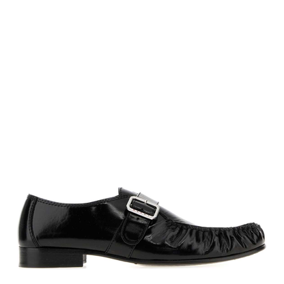 MAYFEYR - Marni - Black Leather Loafers - MOMR008202P457400N99