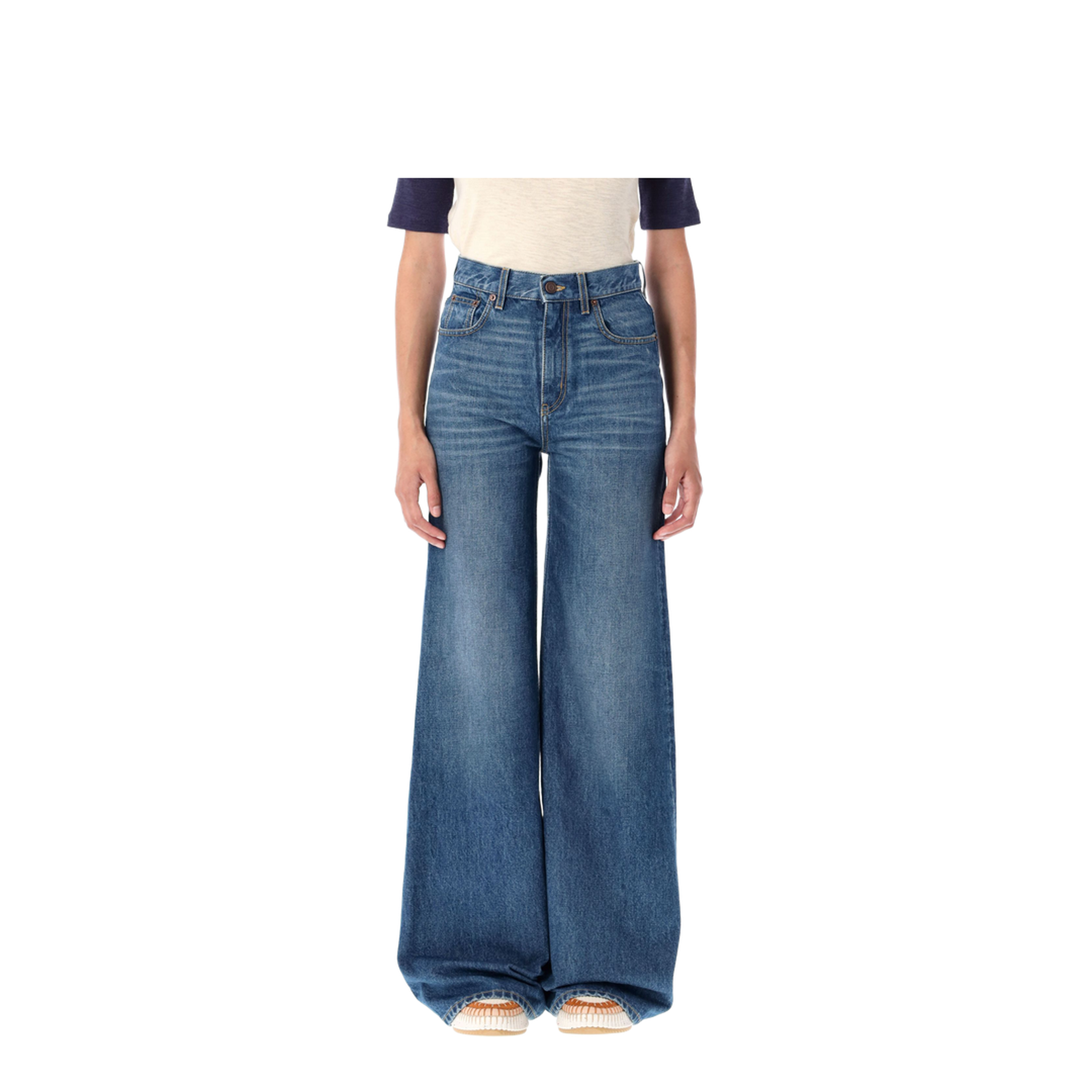 Wide-leg Jeans