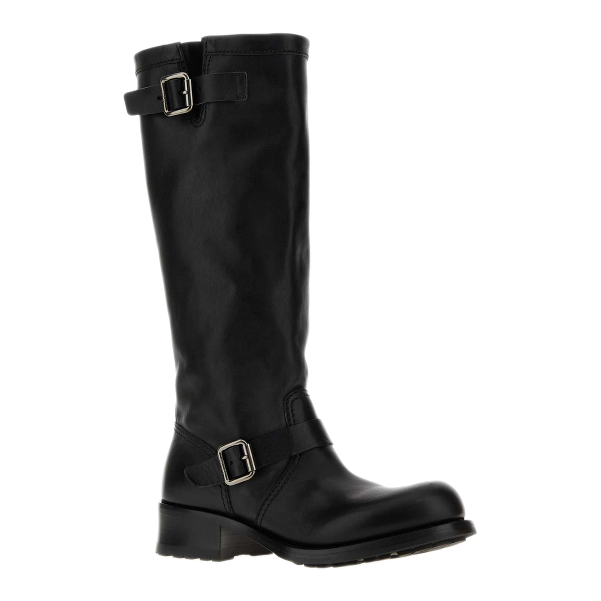 MAYFEYR - Prada - Black Leather Boots - 1W412OF040V69F0002