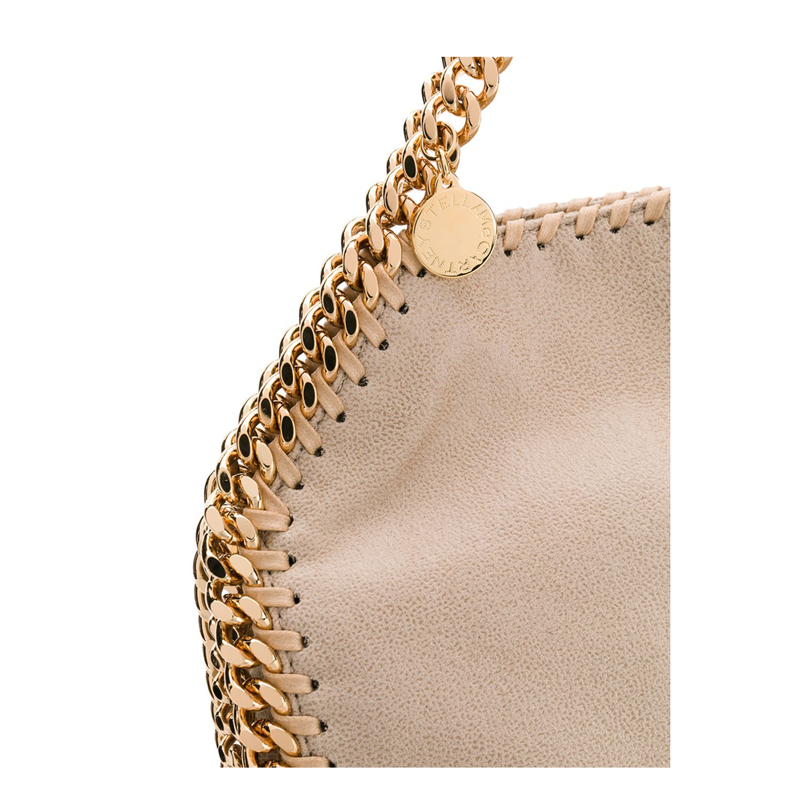 Clotted Cream Falabella Mini Tote Bag