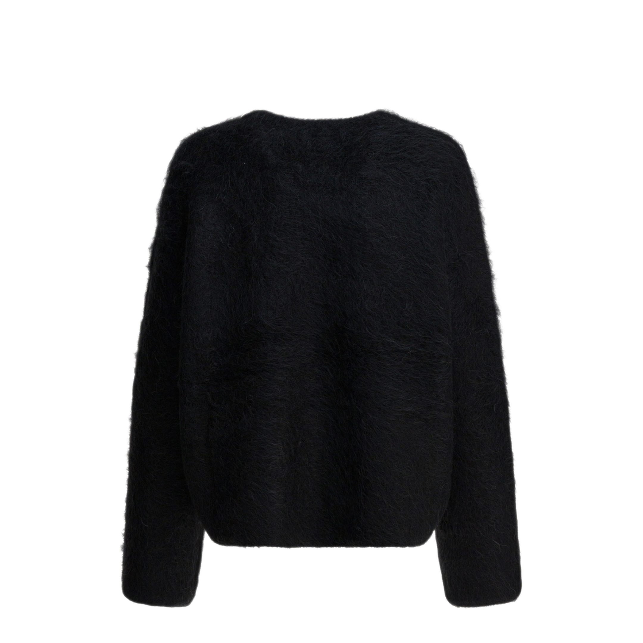 MAYFEYR - Toteme - Alpaca Crewneck Sweater - 244WRT873YA0106001BLACK