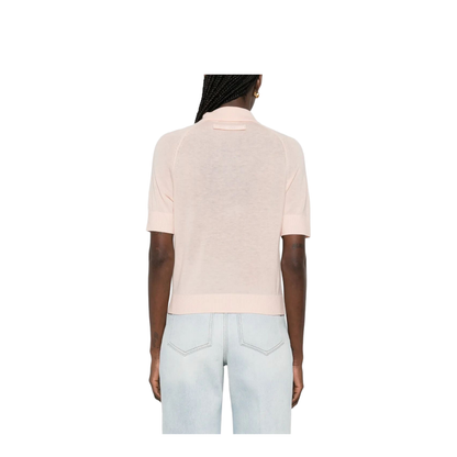 MAYFEYR - Victoria Beckham - Lightweight Fine Gauge Knitted Polo Top - 1126KTP007013A