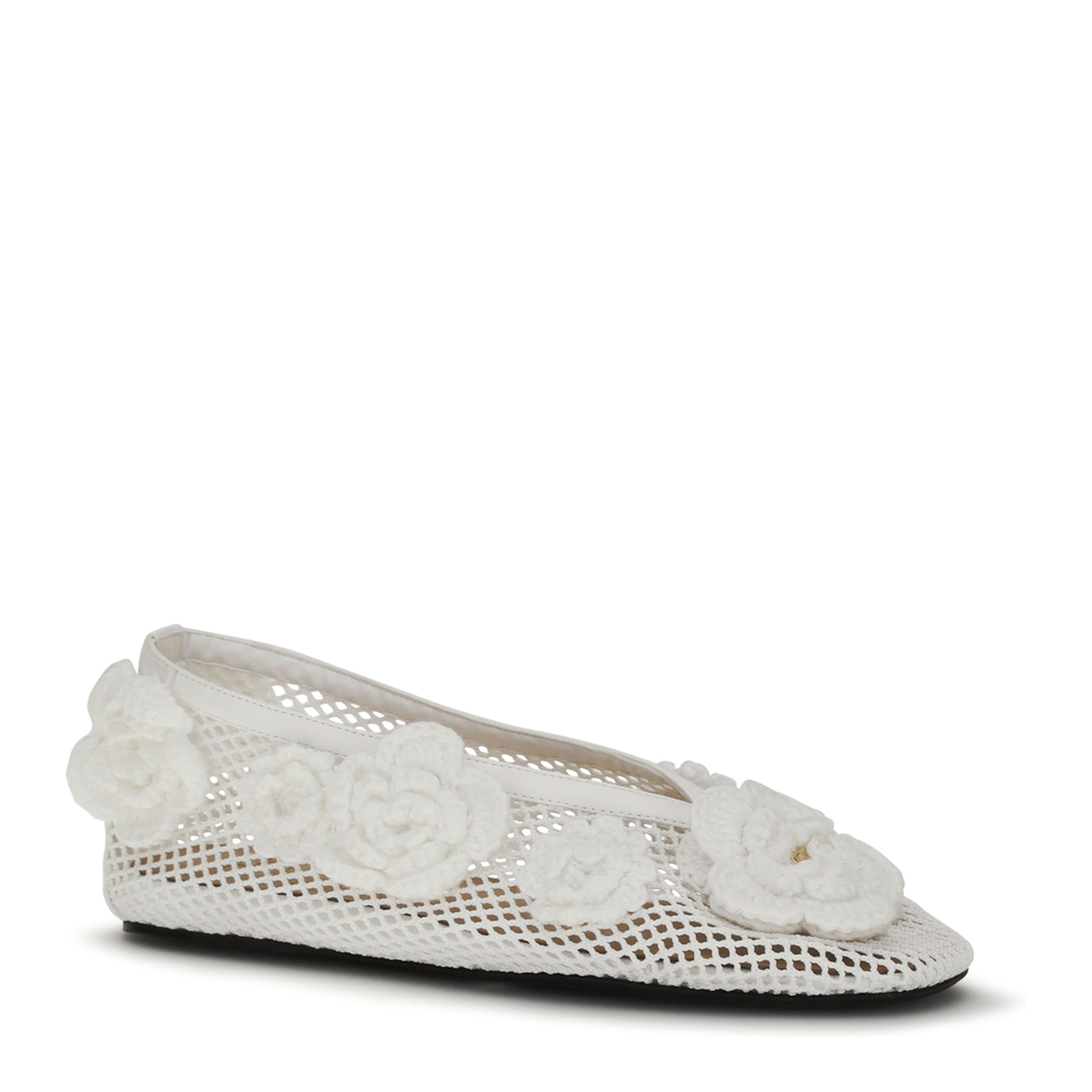 MAYFEYR - Ganni - Jenny Mesh Ballerinas - B1020179135