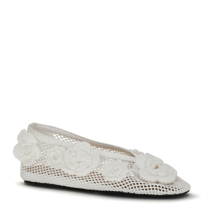 MAYFEYR - Ganni - Jenny Mesh Ballerinas - B1020179135