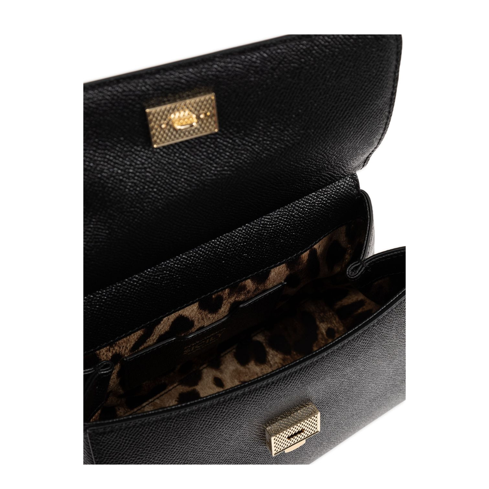 Medium Sicily Handbag in Black