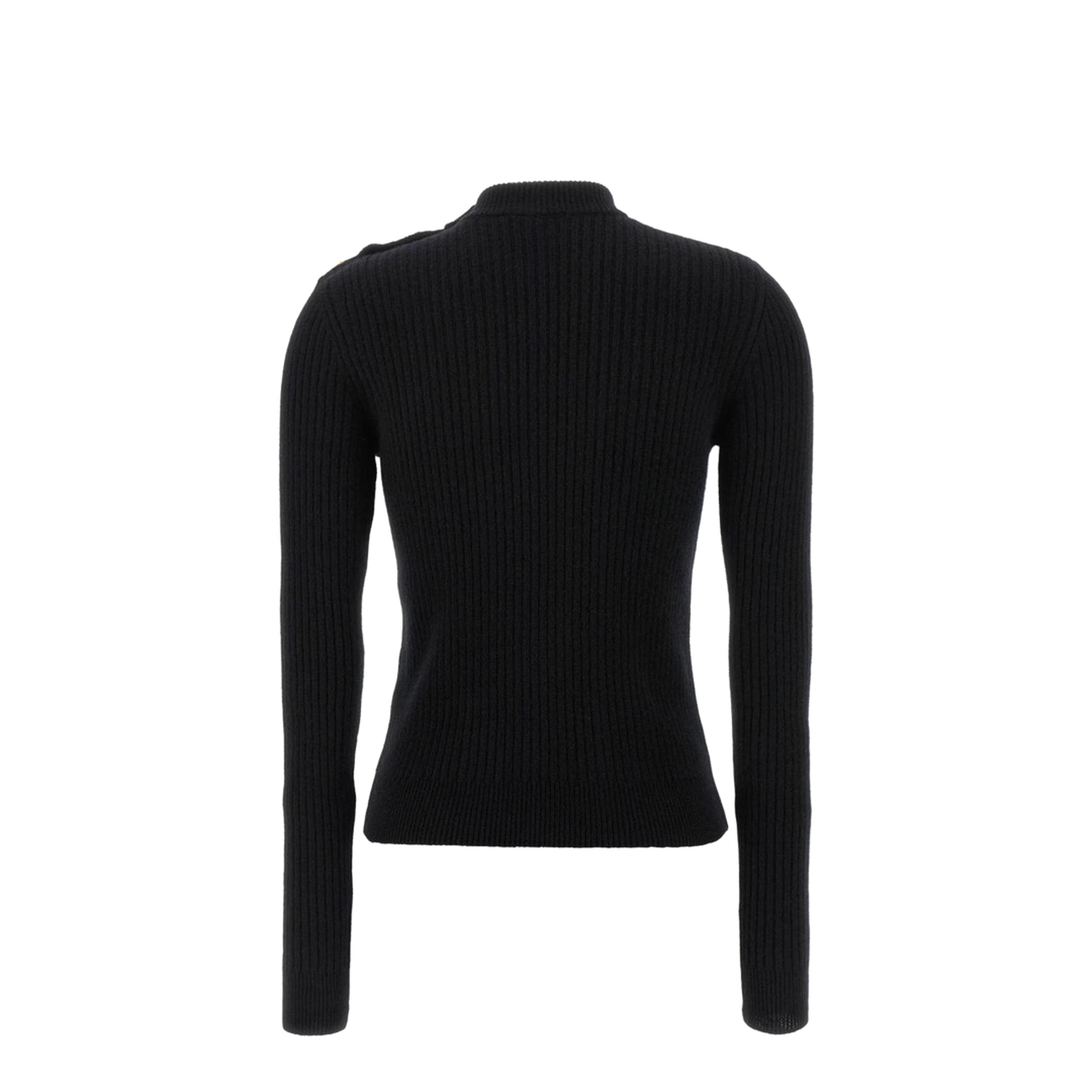 Ribbed Sweater Black