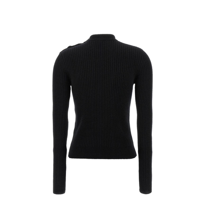 Ribbed Sweater Black