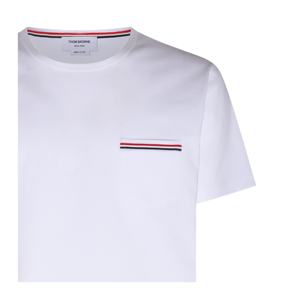 SS RWB Pocket Tee in Medium Weight Jersey