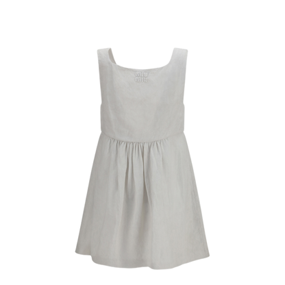 MAYFEYR - Miu Miu - Linen Short Dress - MF6589SOOO6733