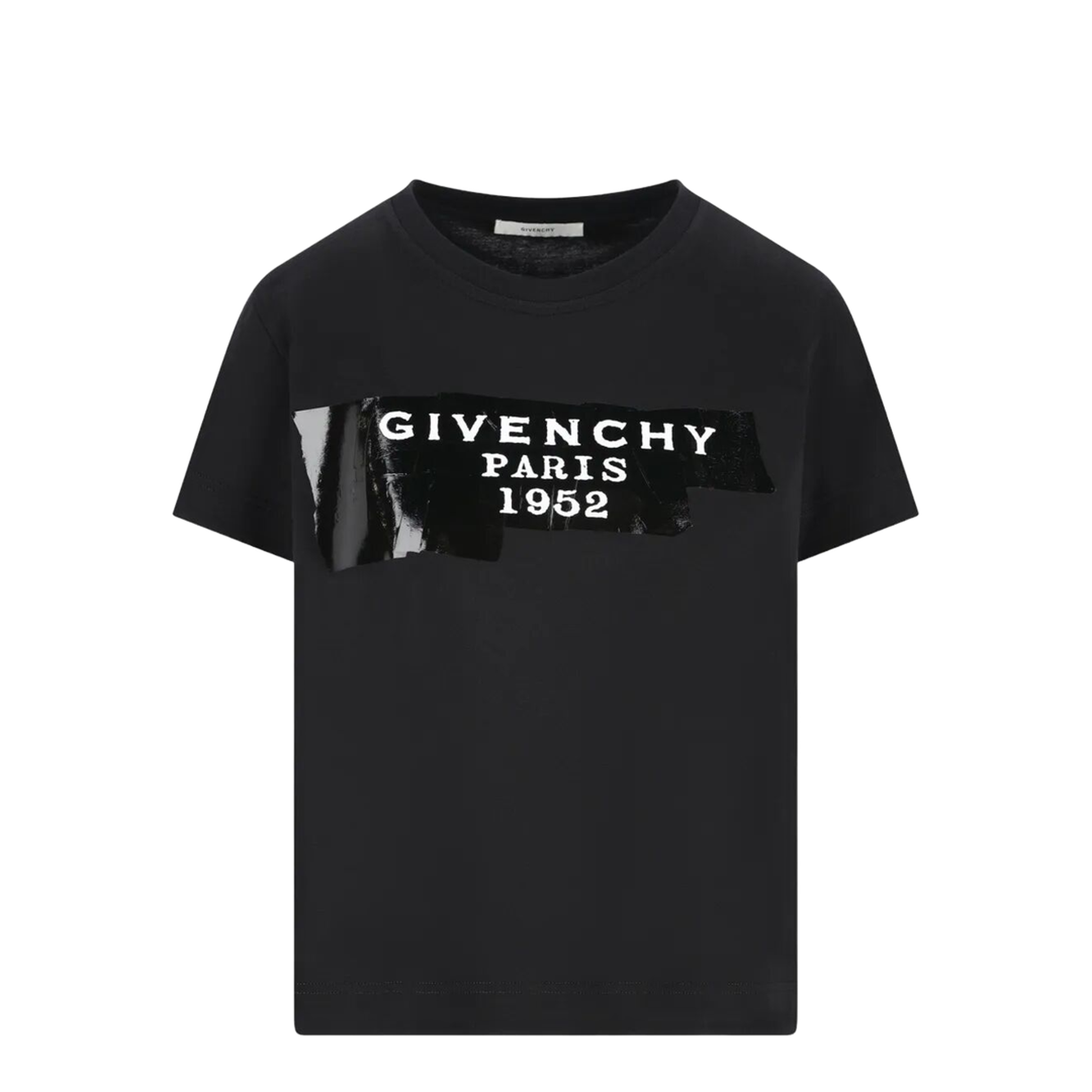 MAYFEYR - Givenchy - Cotton T-Shirt With Tape Print - BW70FJP78U