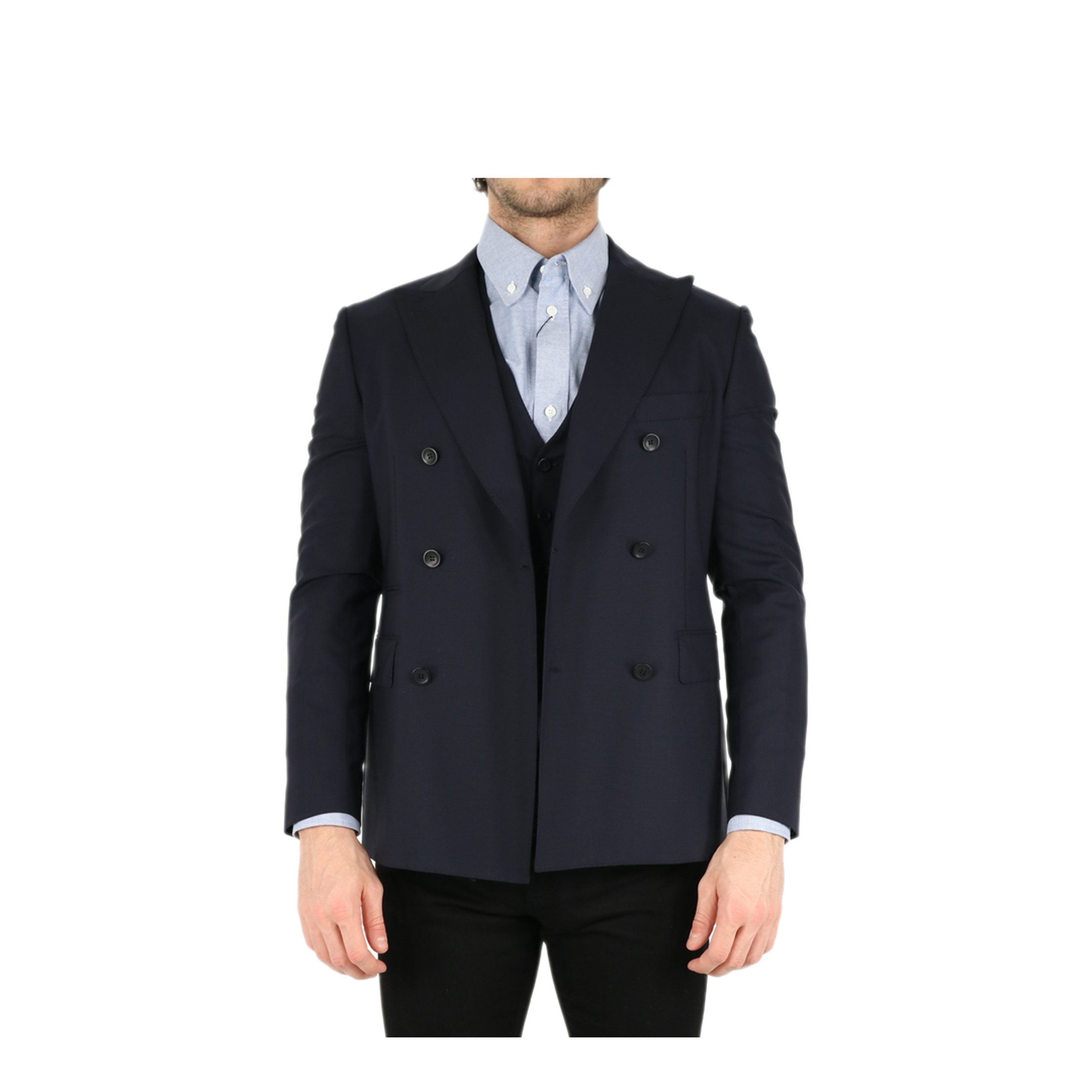 MAYFEYR - Tonello - Blue Wool Jacket - 01G3R0X1063U600