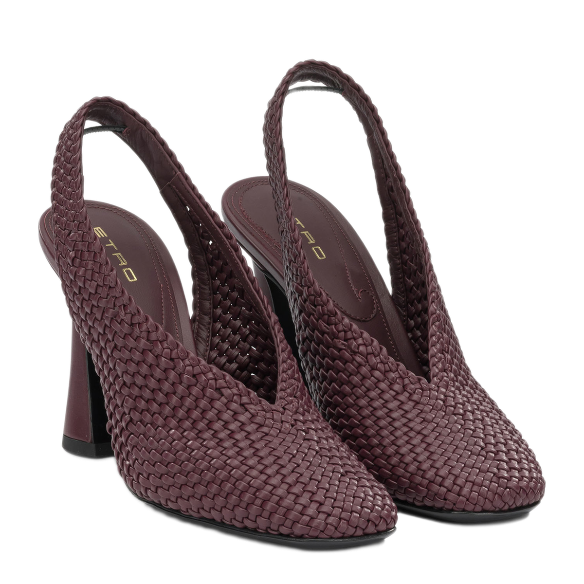 MAYFEYR - Etro - 90Mm Woven Slingbacks - WS4U0001AE119R0369