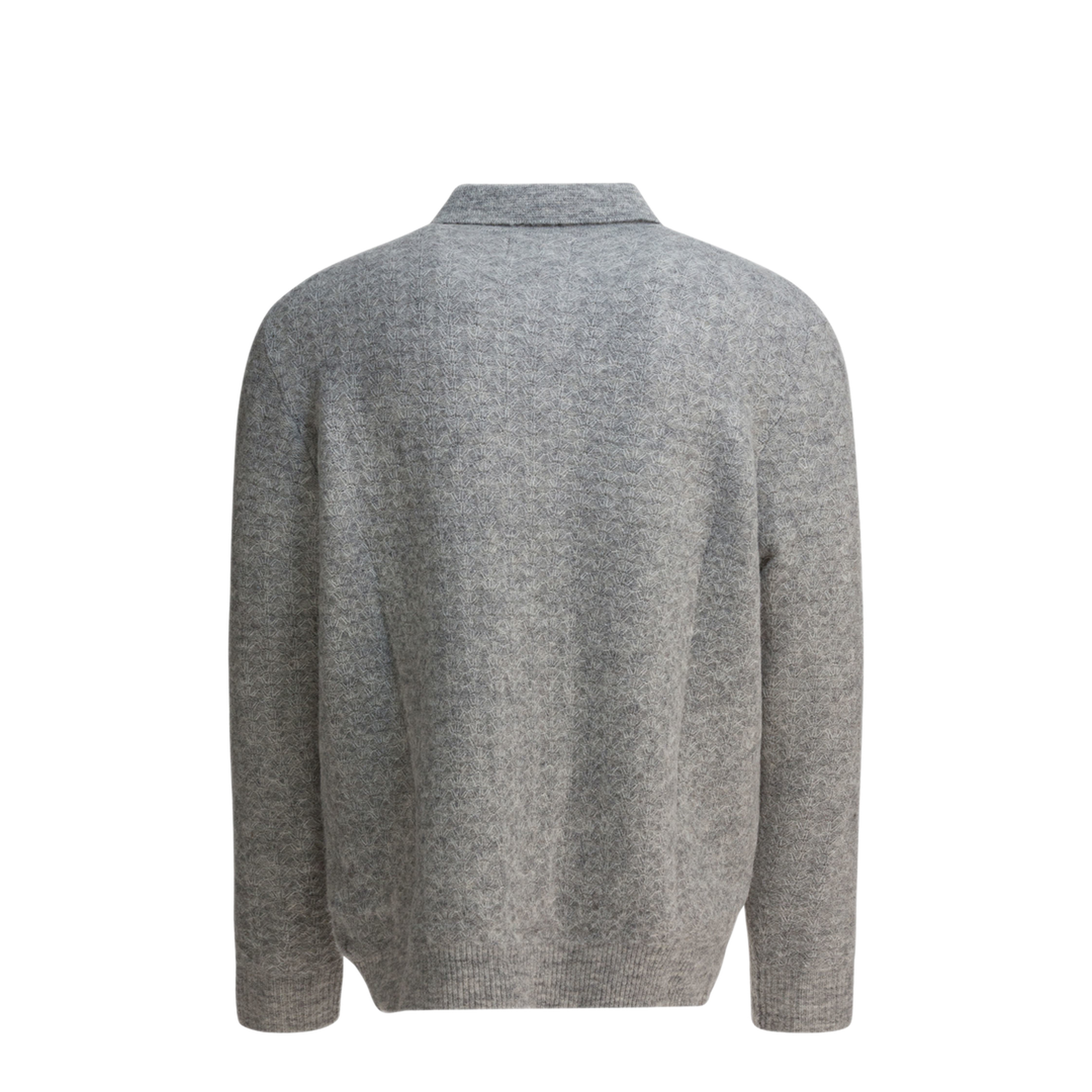 MAYFEYR - NN.07 - Alfie Alpaca Blend Polo Sweater - 2560000112930