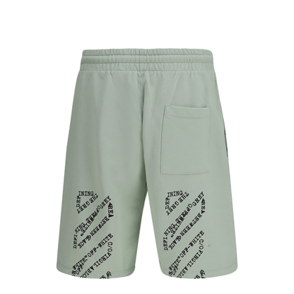 Shorts with a printed logo