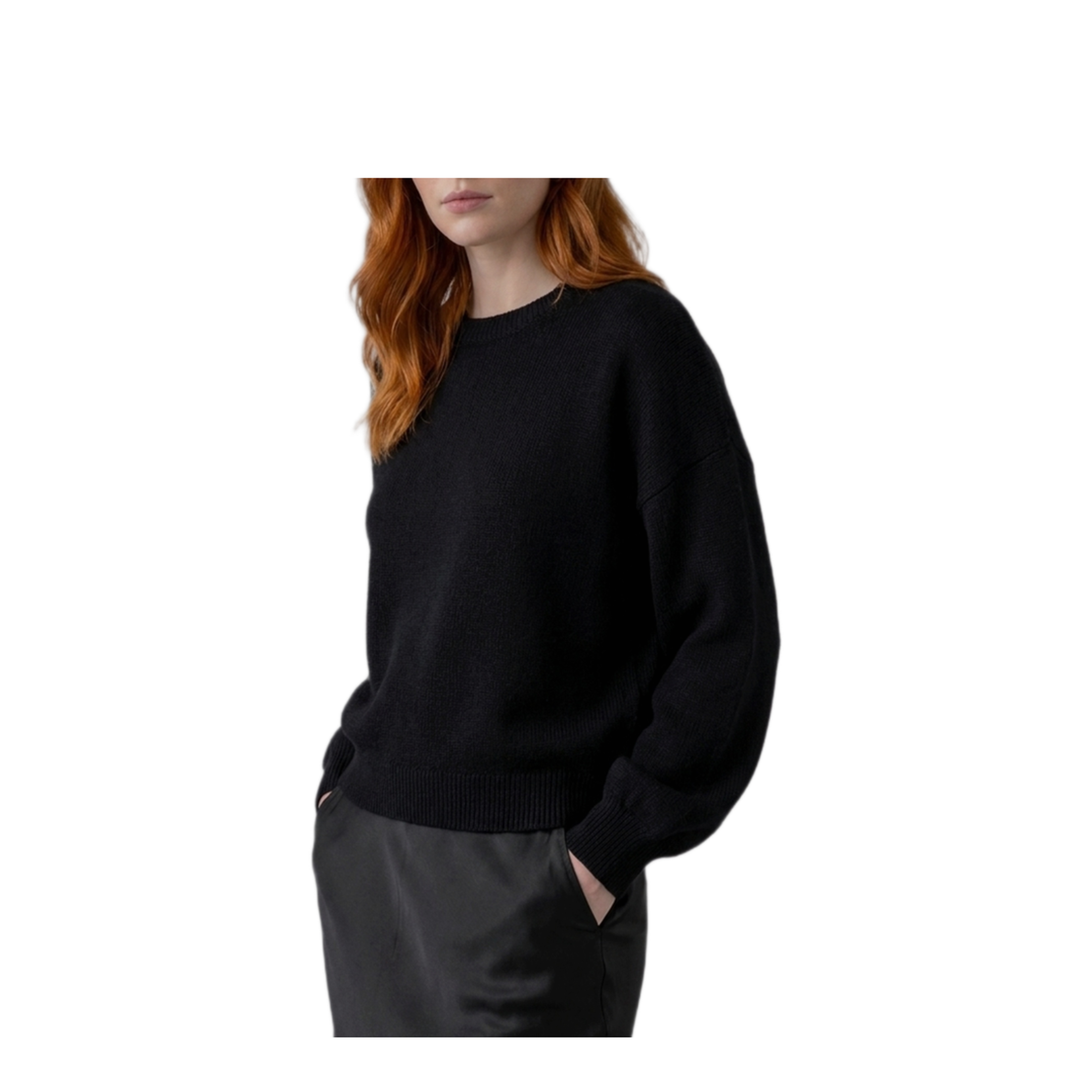 MAYFEYR - Lisa Yang - Medium Weight Cashmere Knit Sweater - 2026055BL