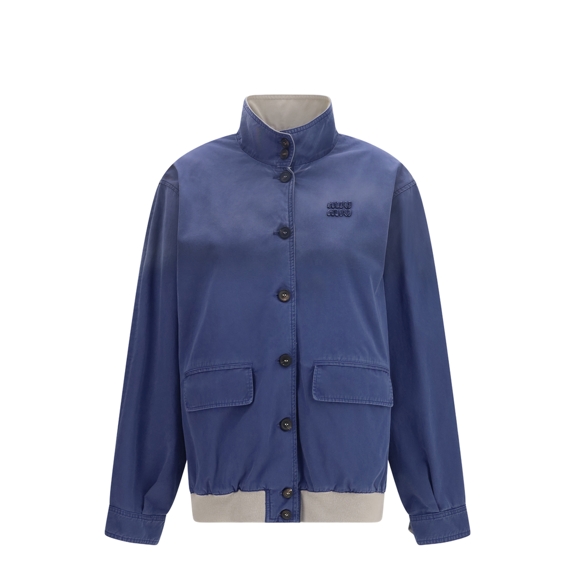 Miu Miu Old Washed Twill Jacket – MAYFEYR