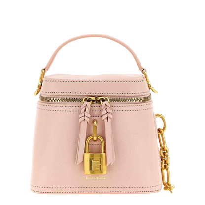 Pulse Vanity Calfskin Handbag - Pink