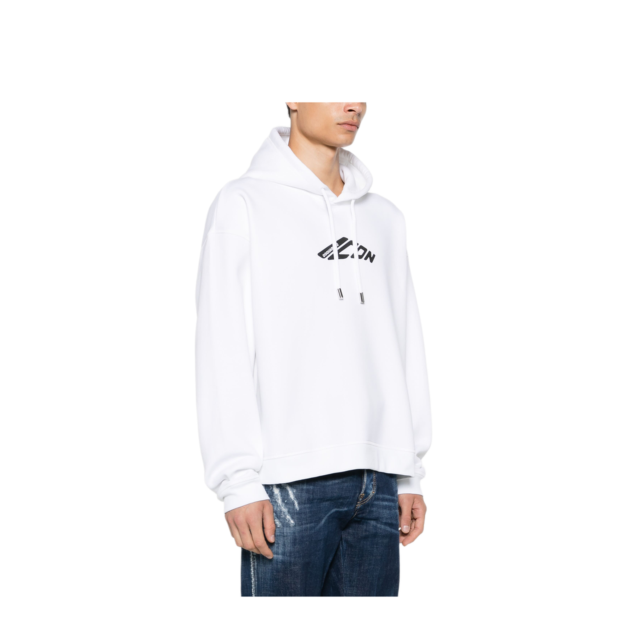 MAYFEYR - Dsquared2 - Logo-Print Hoodie - S79GU0137D25007100