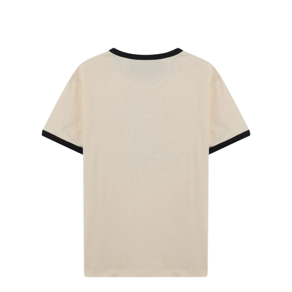 Beige Cotton T-Shirt